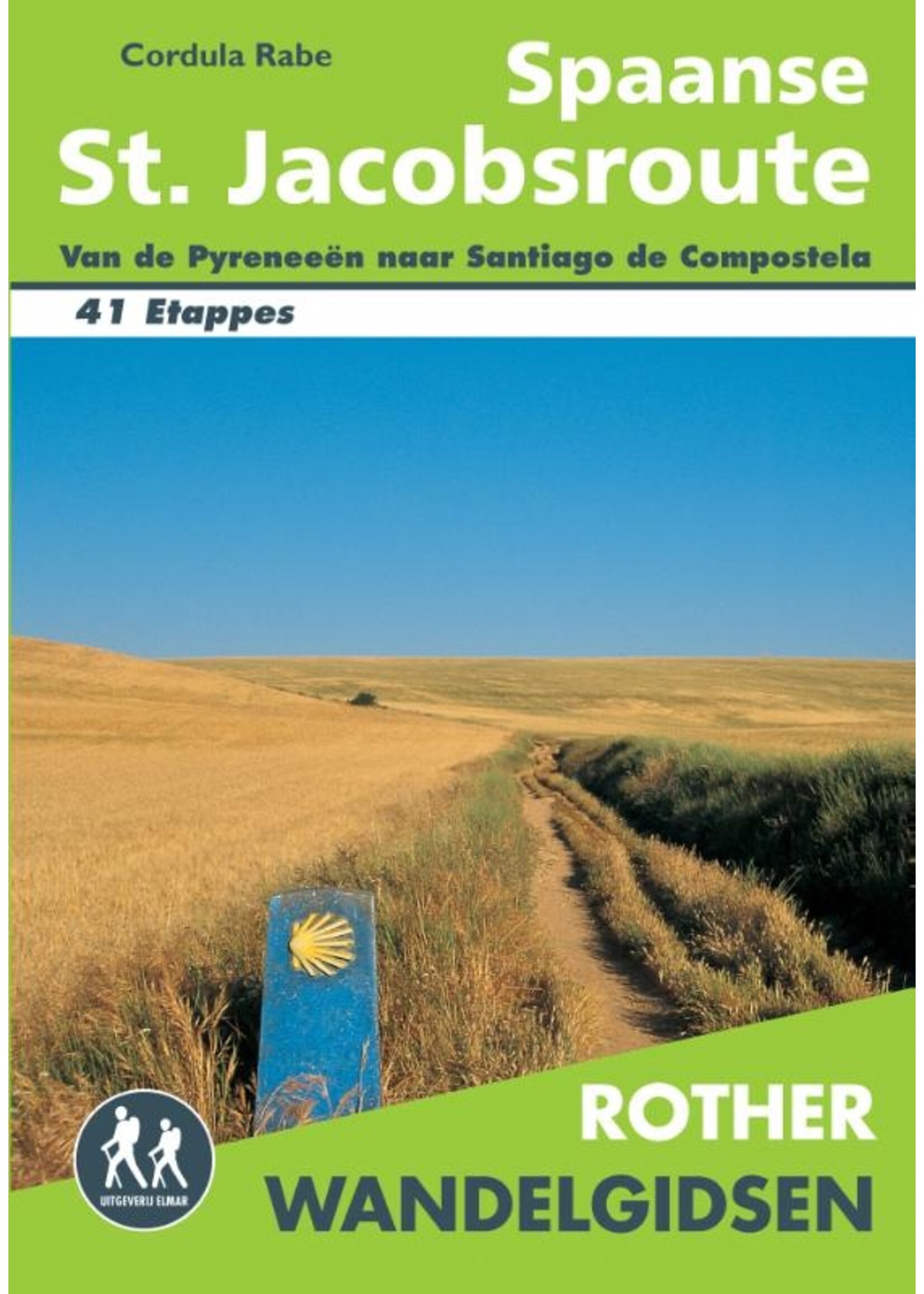 Cover van de Rother-gids Spaanse St. Jacobsroute